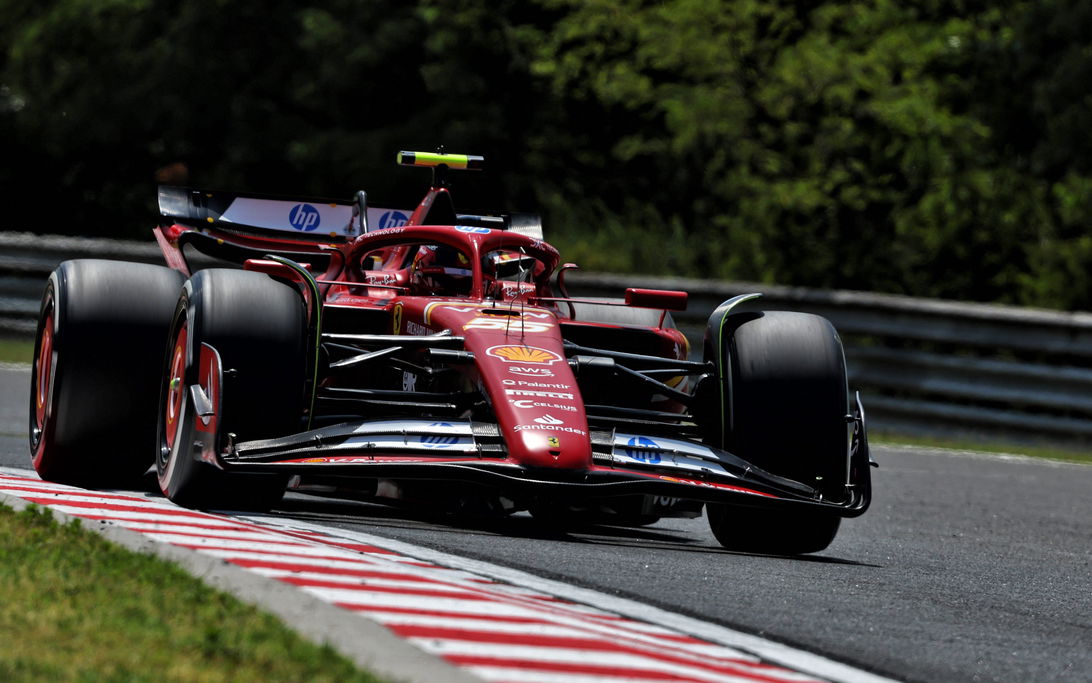 Sainz FP1 Hungary