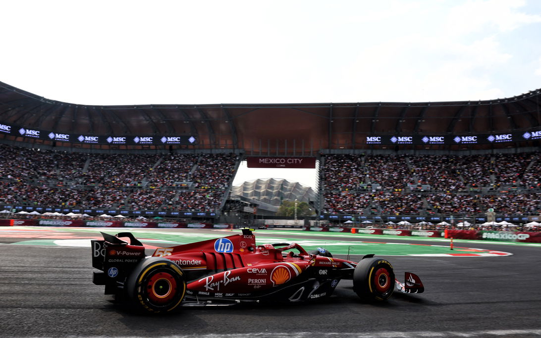 Sainz qualifying Mexico