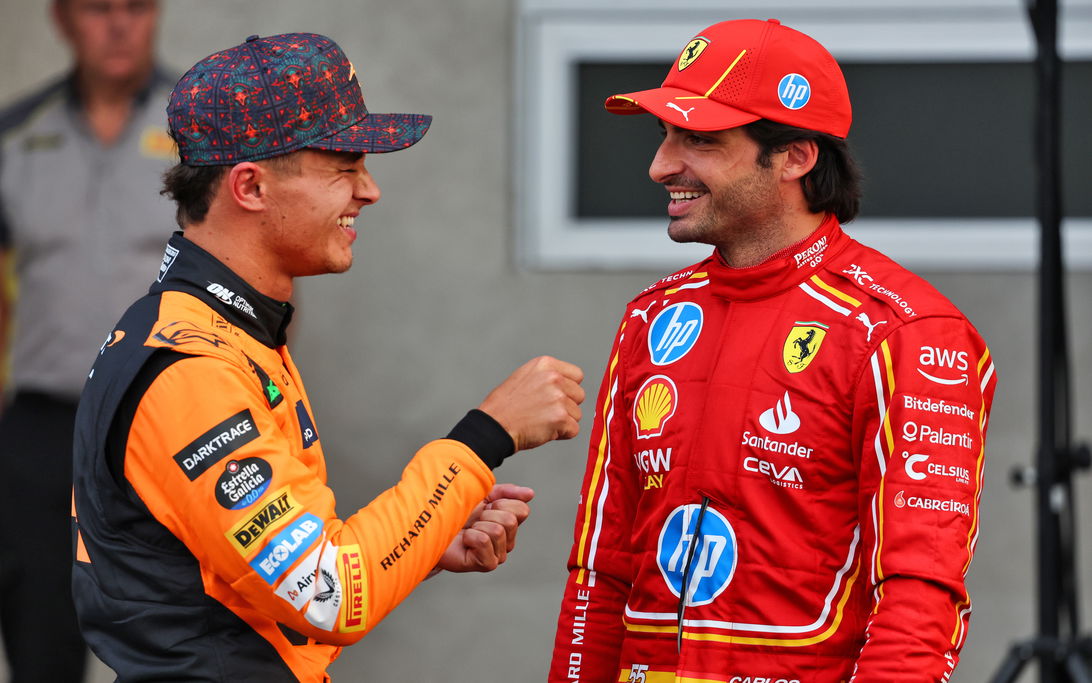 Sainz Norris qualifying Mexico