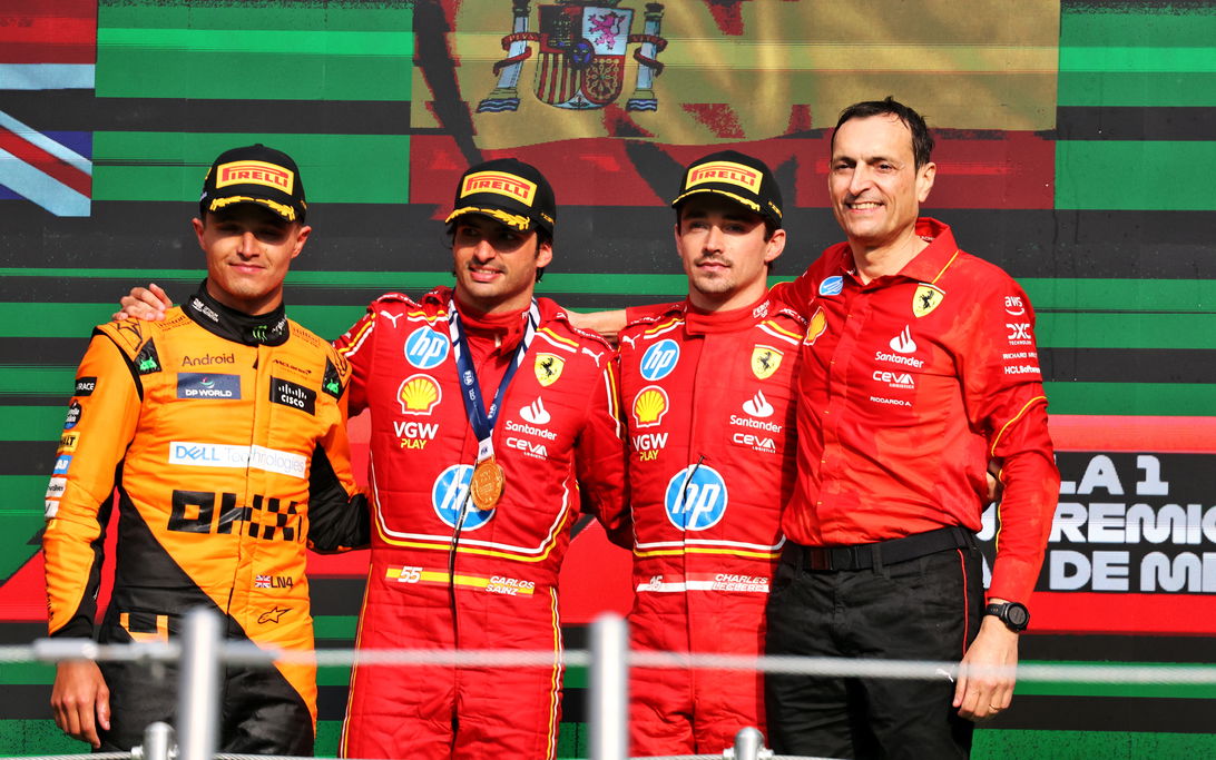 Top three race Mexico