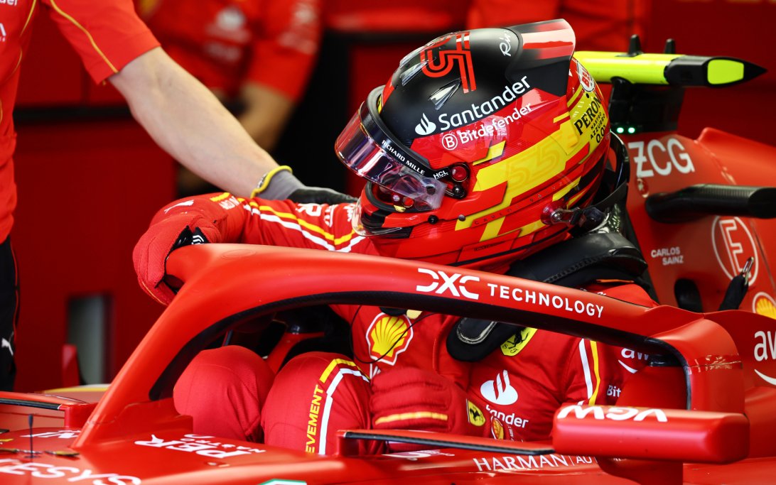 Sainz Bahrain Test
