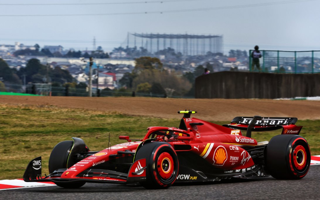 Sainz Qualifying Japan