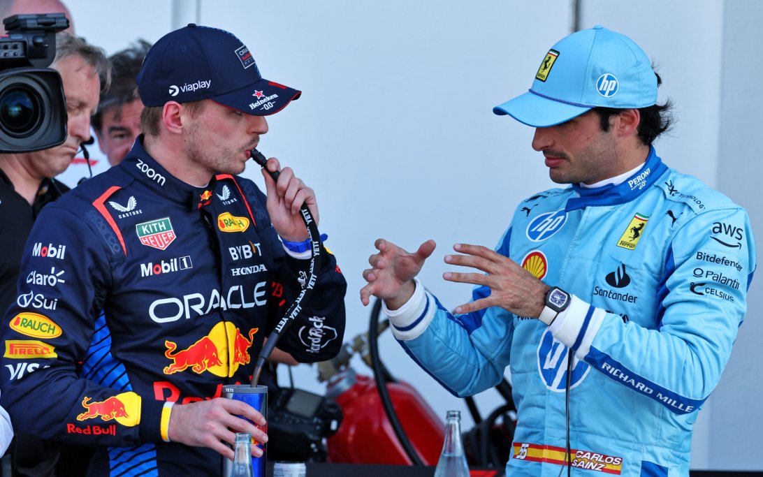 Sainz Verstappen