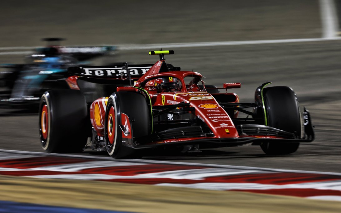 Sainz race Bahrain 2024