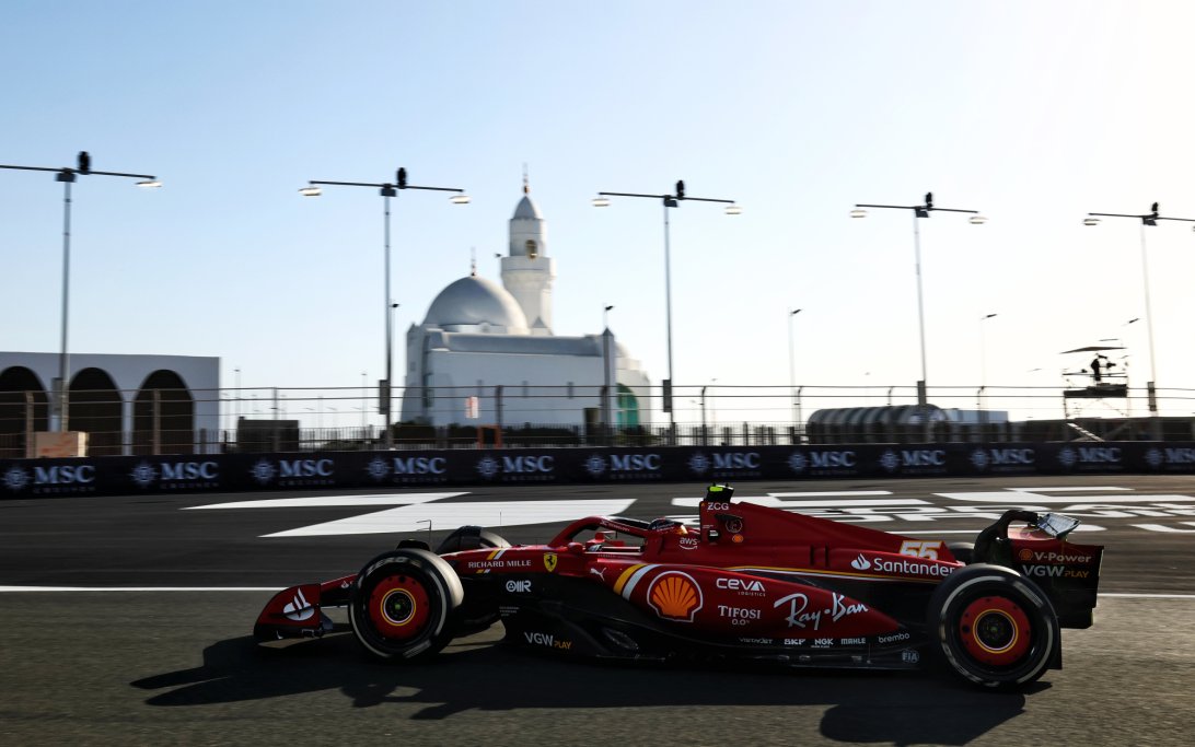 Sainz Saudi Arabia FP1
