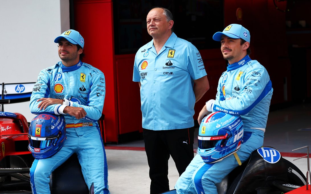 Sainz Leclerc Vasseur Miami