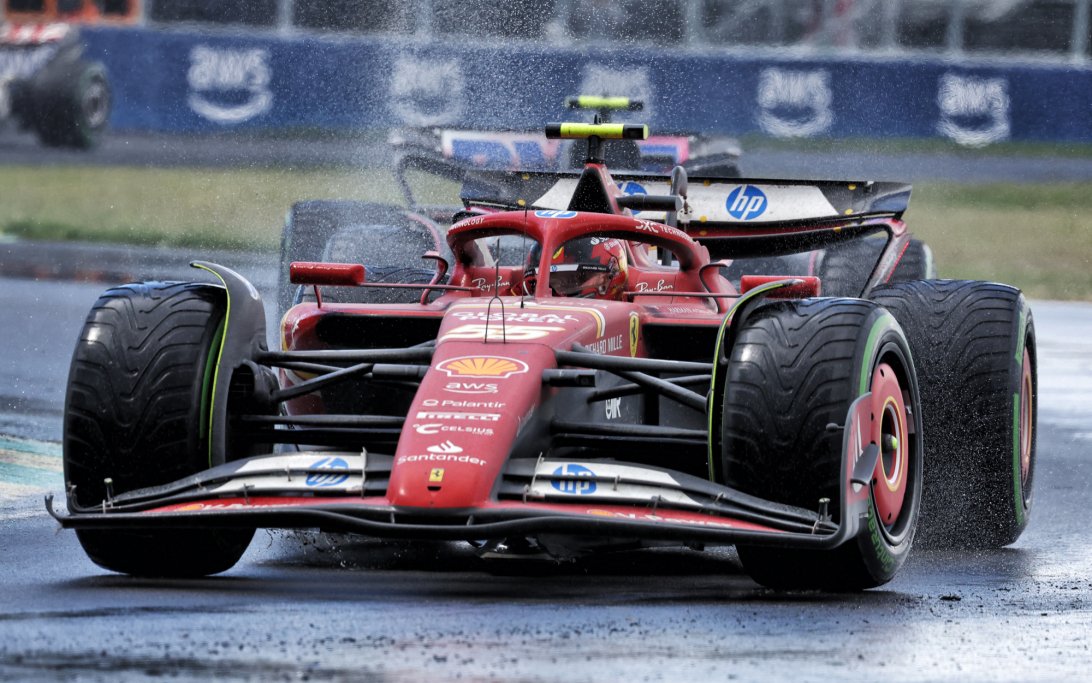 Sainz rain race Canada