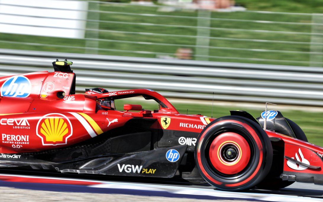 Sainz sprintqualifying Austria