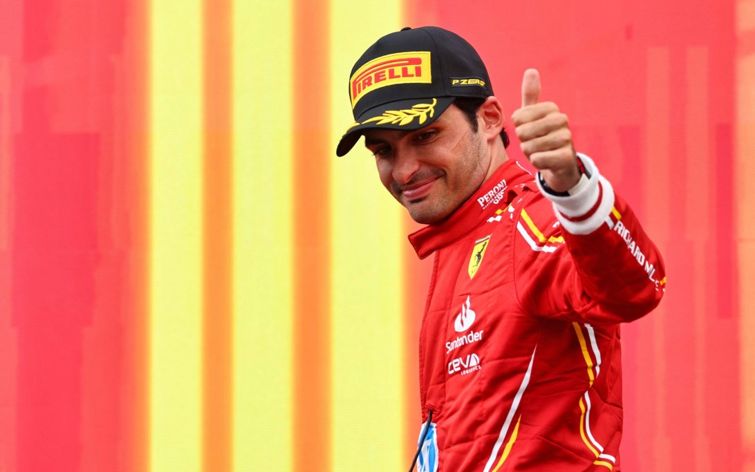 Sainz podium Austria