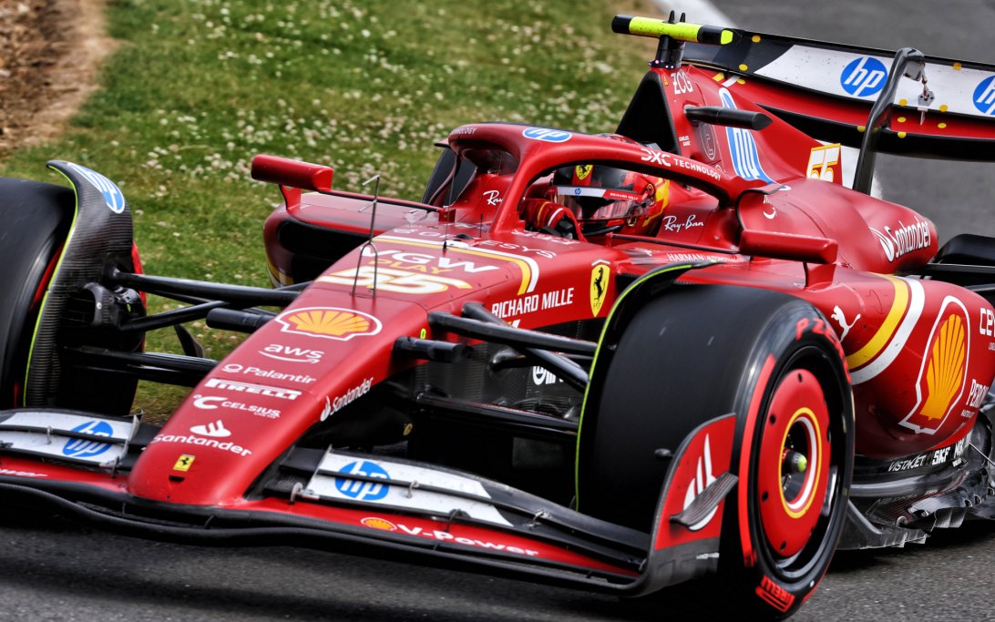 Sainz Silverstone FP2