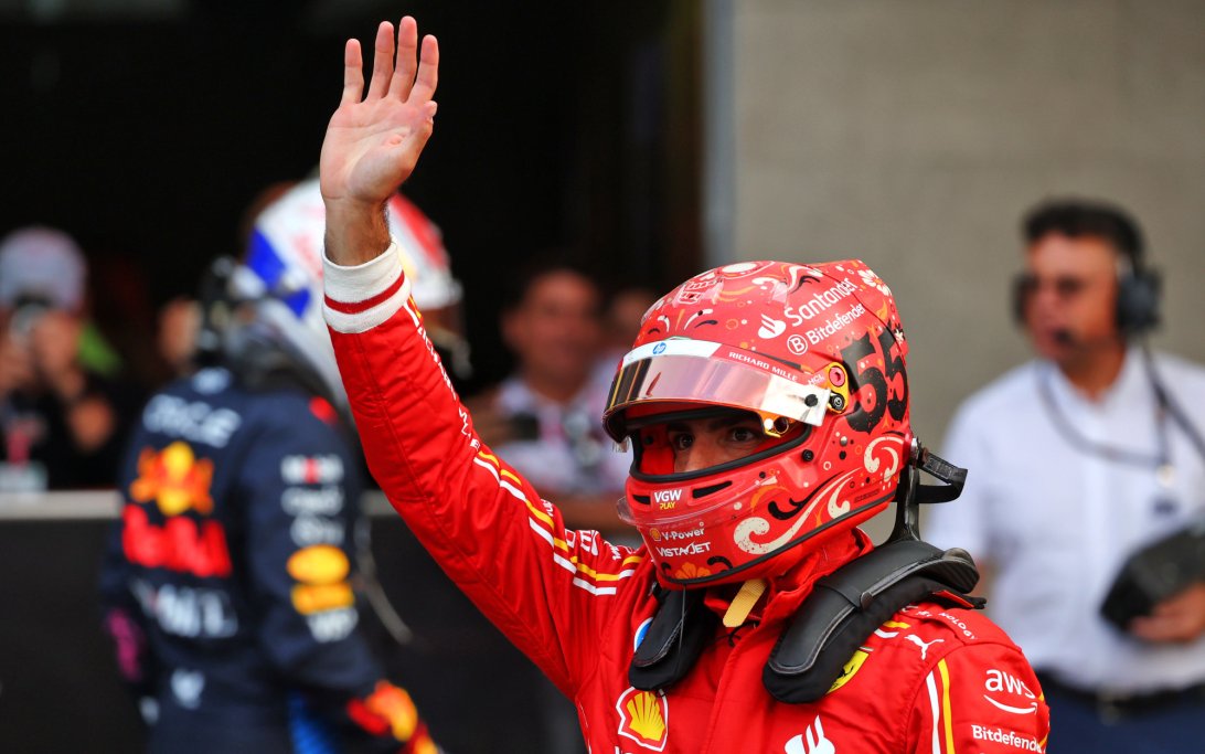 Sainz qualifying Mexico