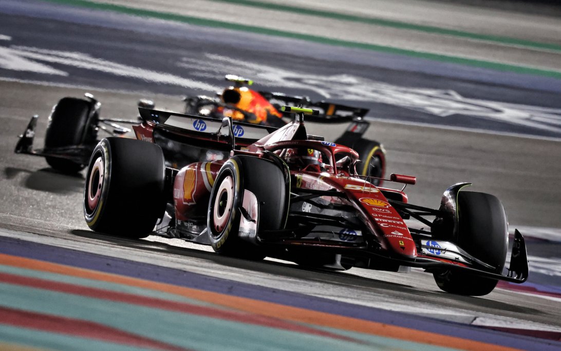 Sainz Qatar race