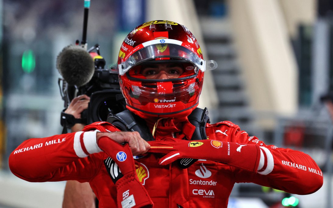 Sainz Abu Dhabi Qualifying