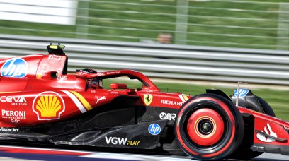 Sainz sprintqualifying Austria