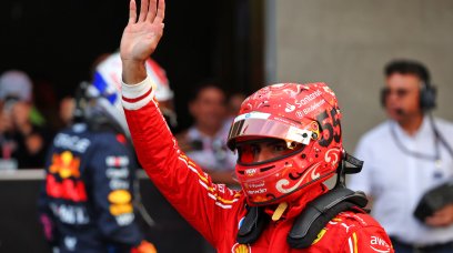 Sainz qualifying Mexico
