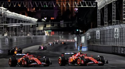 Sainz Las Vegas race