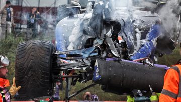 Officieel: Sargeant mist kwalificatie GP Nederland na zware crash