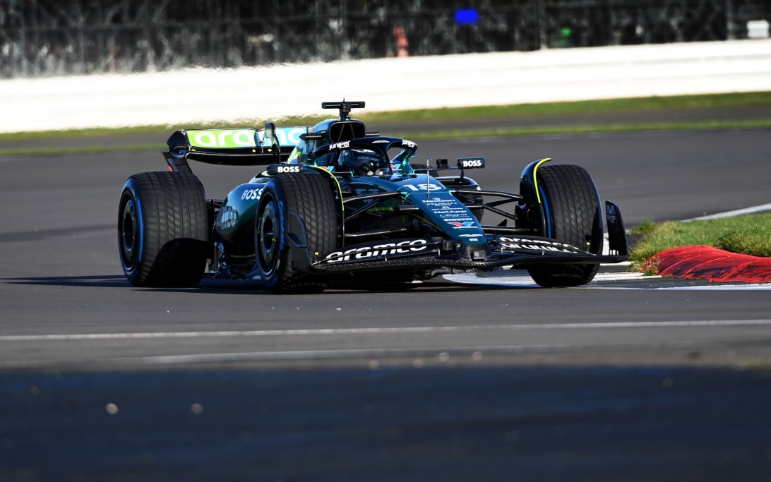 Stroll Aston Martin Shakedown