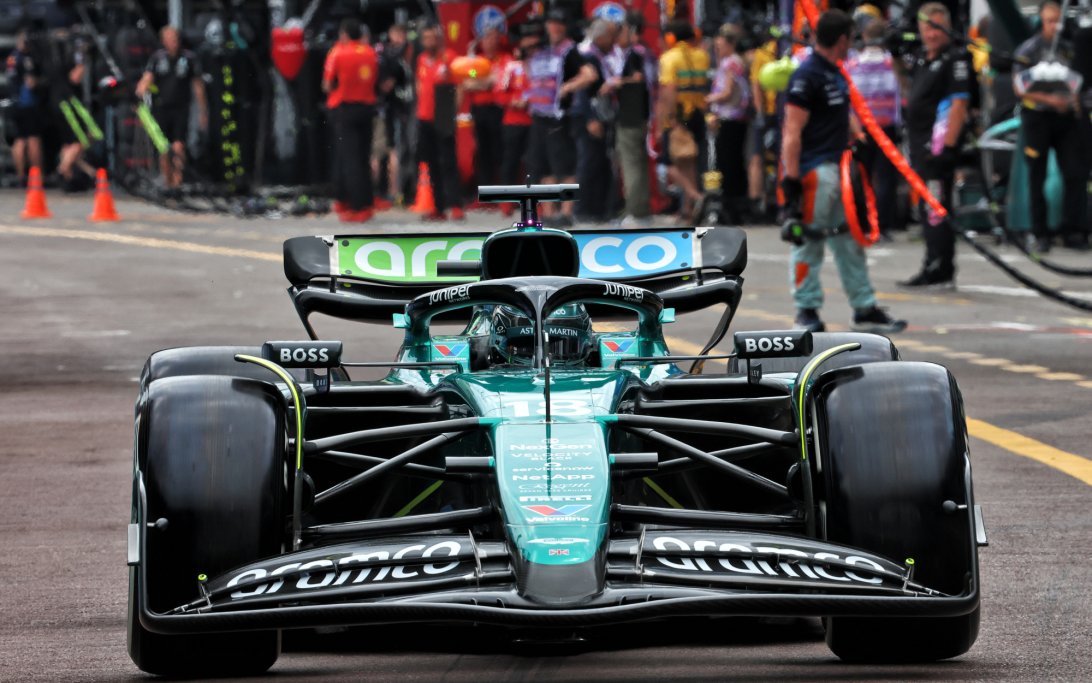 Stroll FP1 Monaco