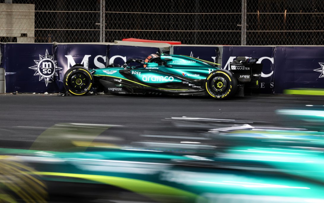 Stroll Saudi Arabia crash