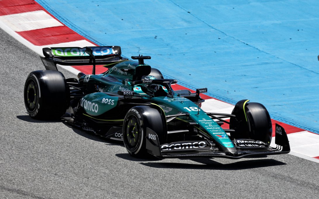Stroll FP1 Spain