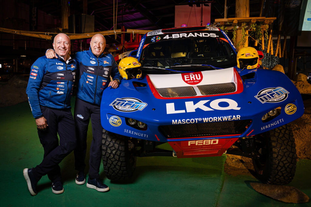 Tim en Tom Coronel Dakar Rally