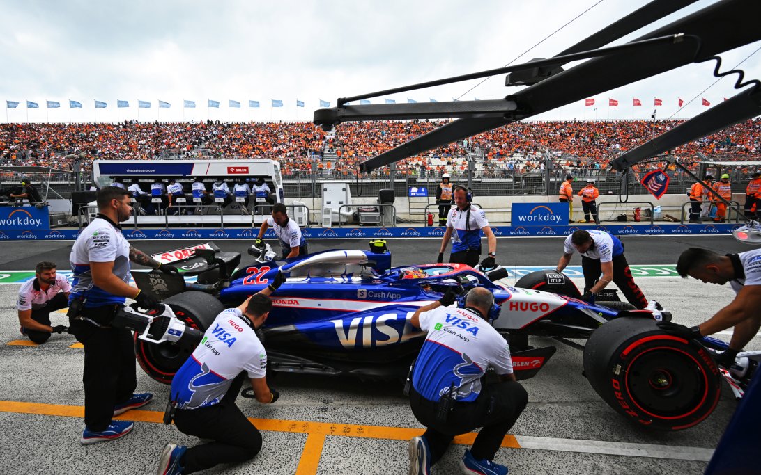 Tsunoda Qualifying Zandvoort