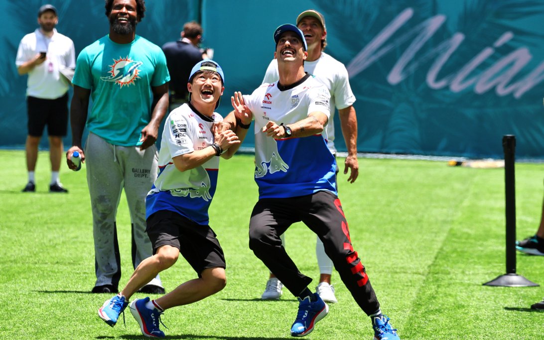 Tsunoda Ricciardo Miami