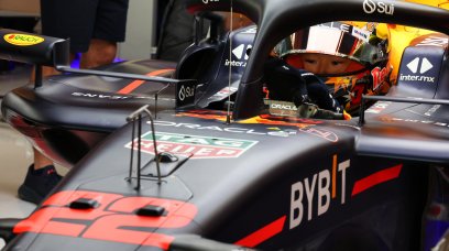 Yuki Tsunoda Red Bull test