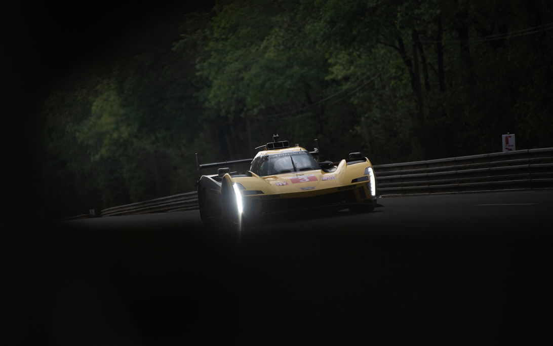 Van der Zande Le Mans test