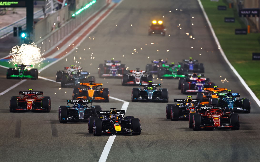 Verstappen race Bahrain 2024
