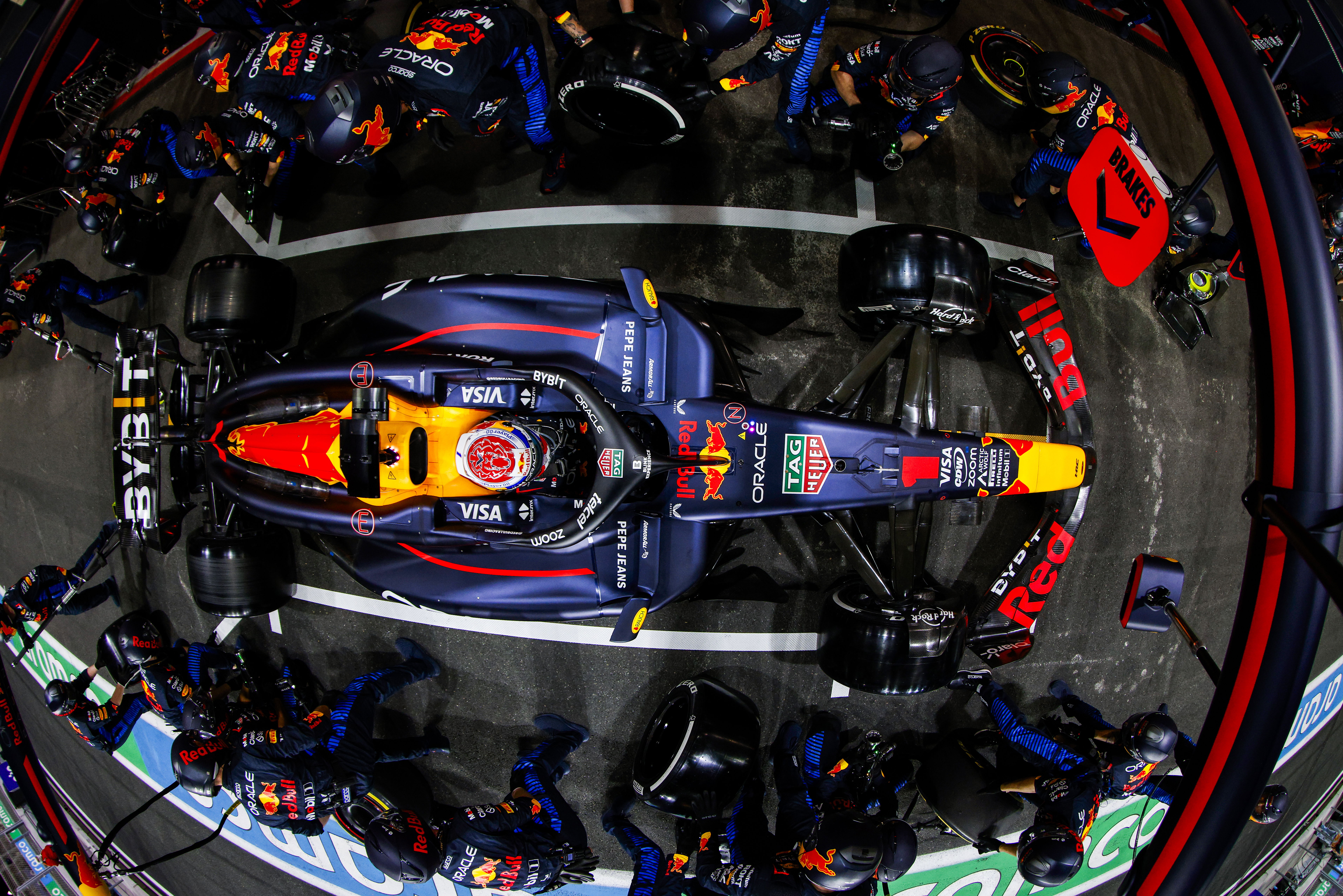 Verstappen Saudi pitstop