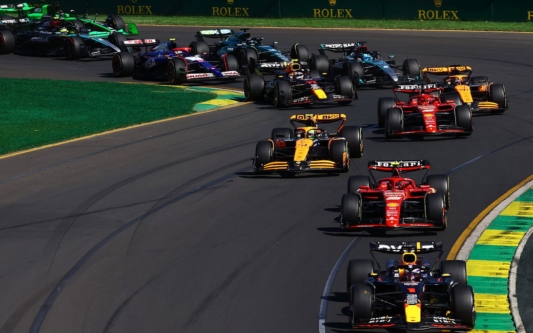 Verstappen start Australia