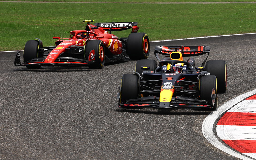 Verstappen Sainz sprint China