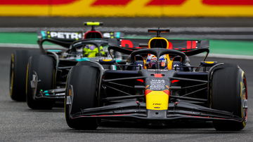 Aangepaste startopstelling Formule 1 GP China 2024