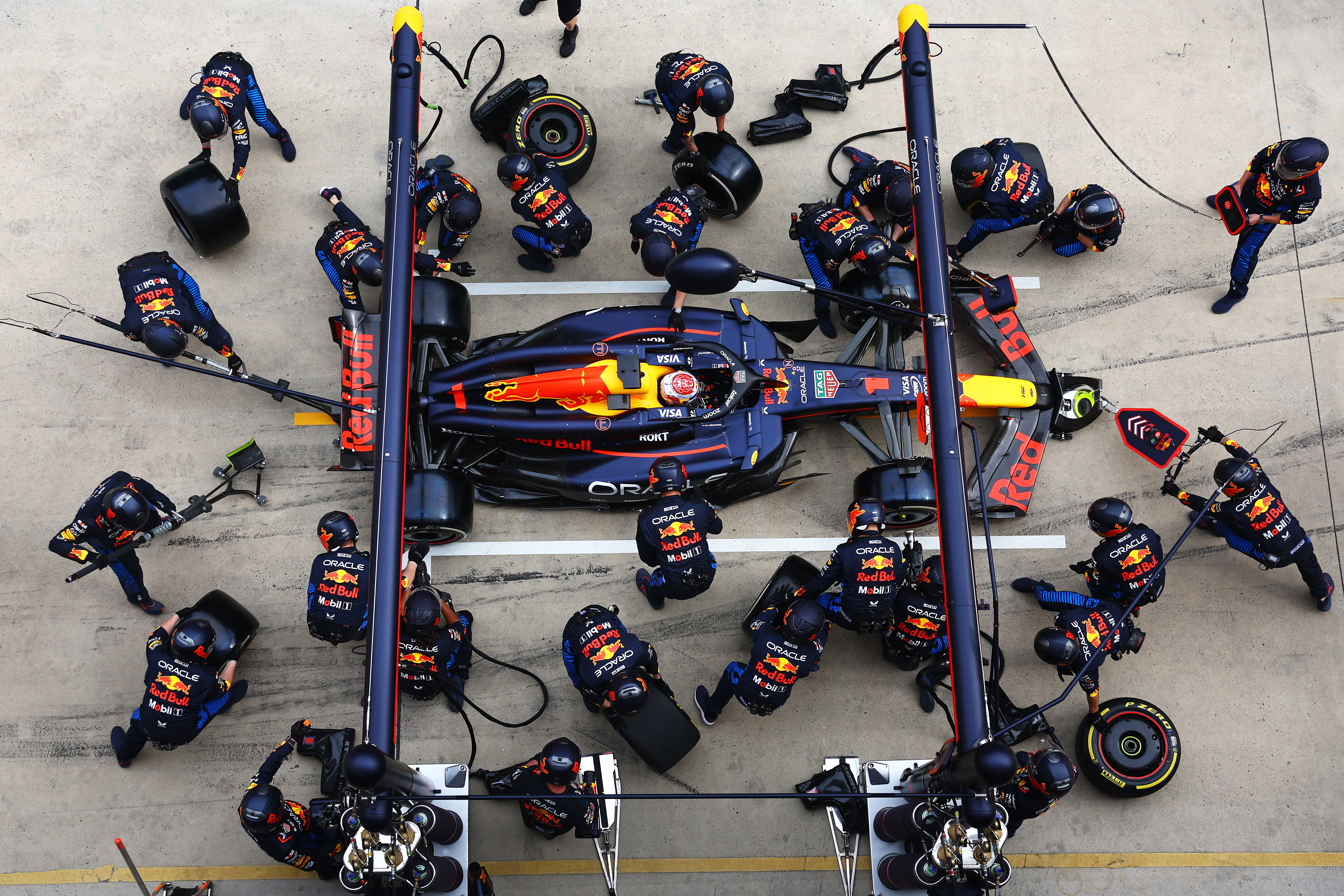Verstappen China 2024 pitstop