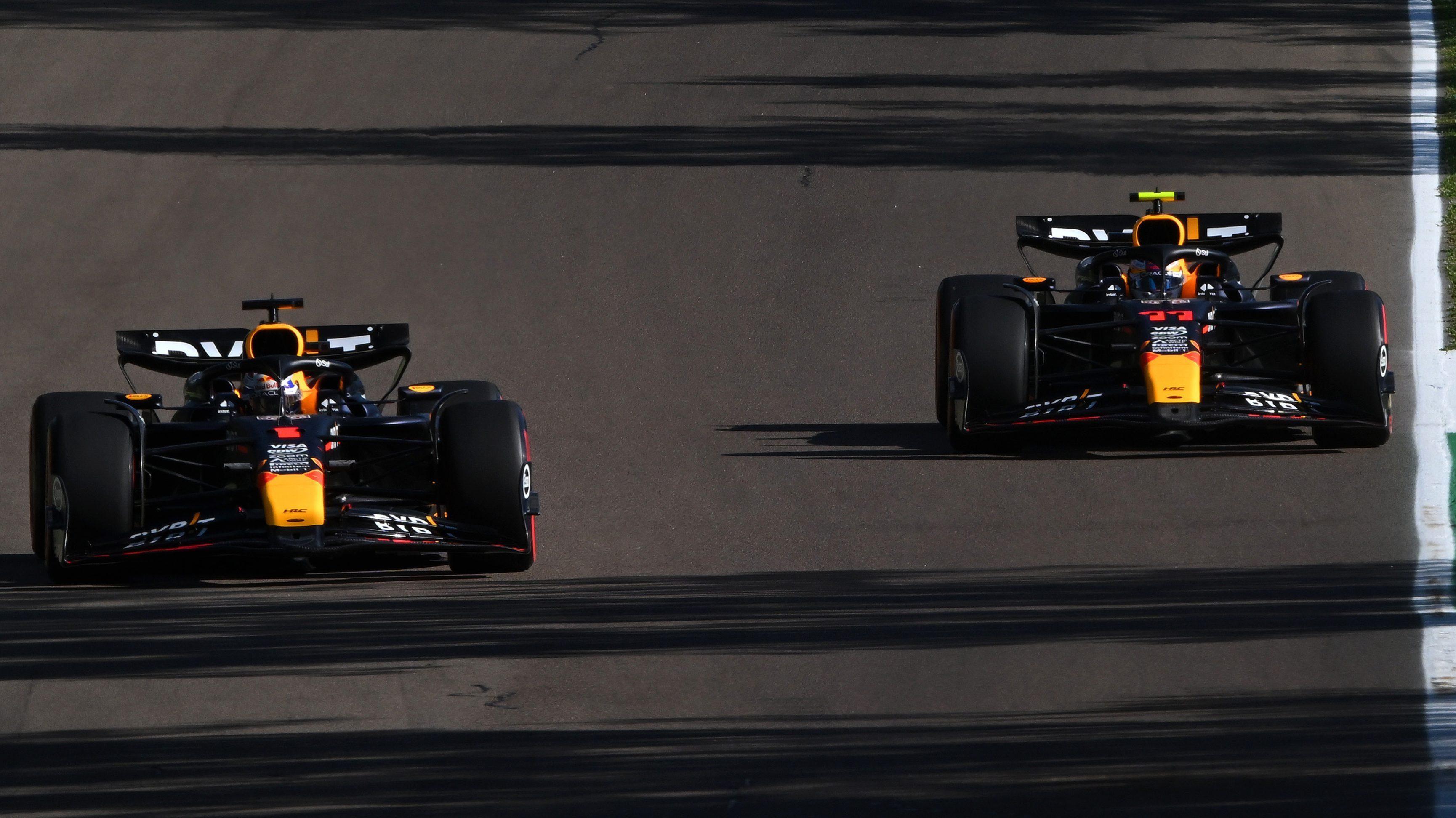 Verstappen Perez Imola