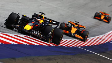 Verstappen survives early McLaren charge to claim Austria sprint win