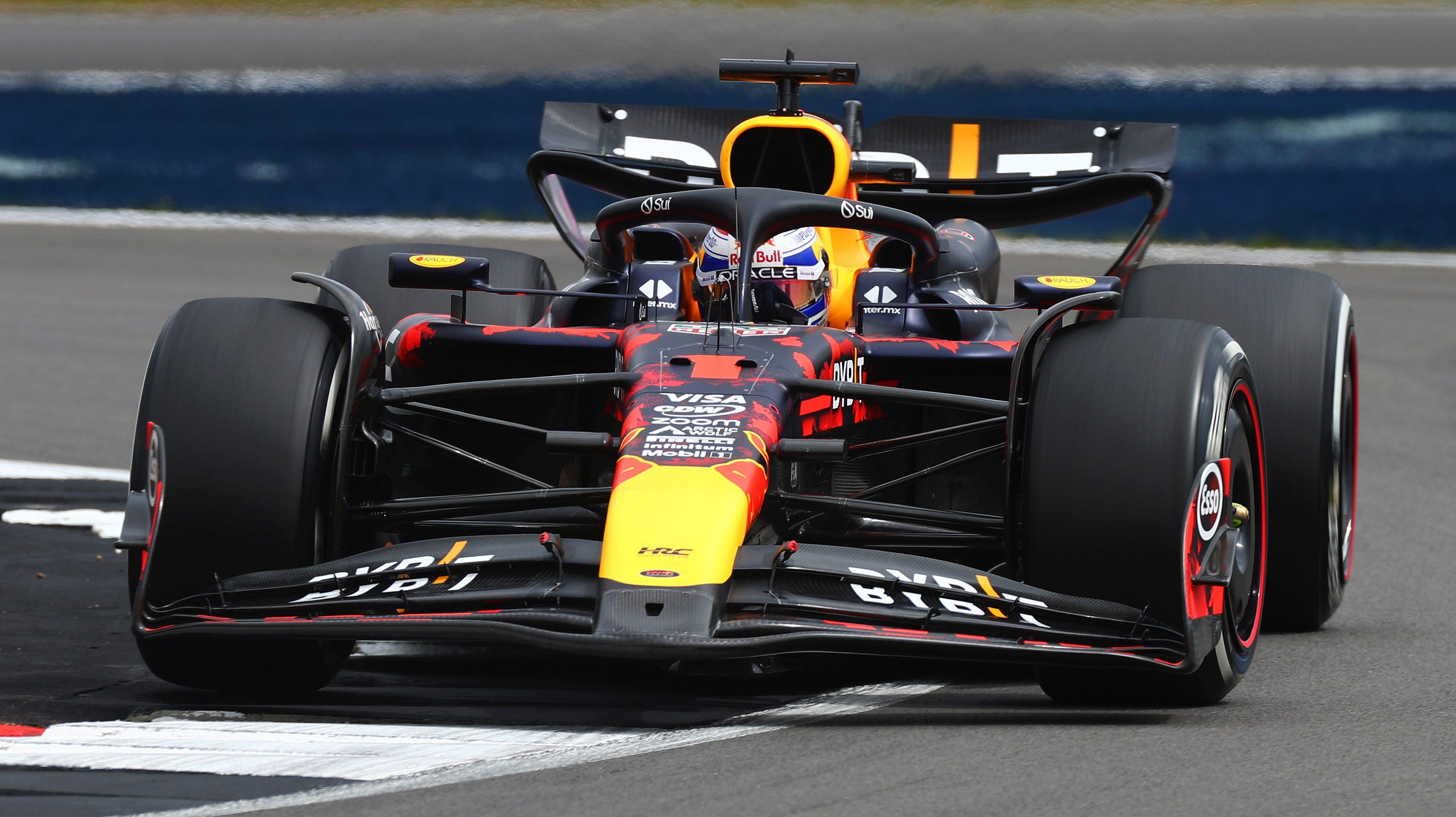 Verstappen FP1 Silverstone