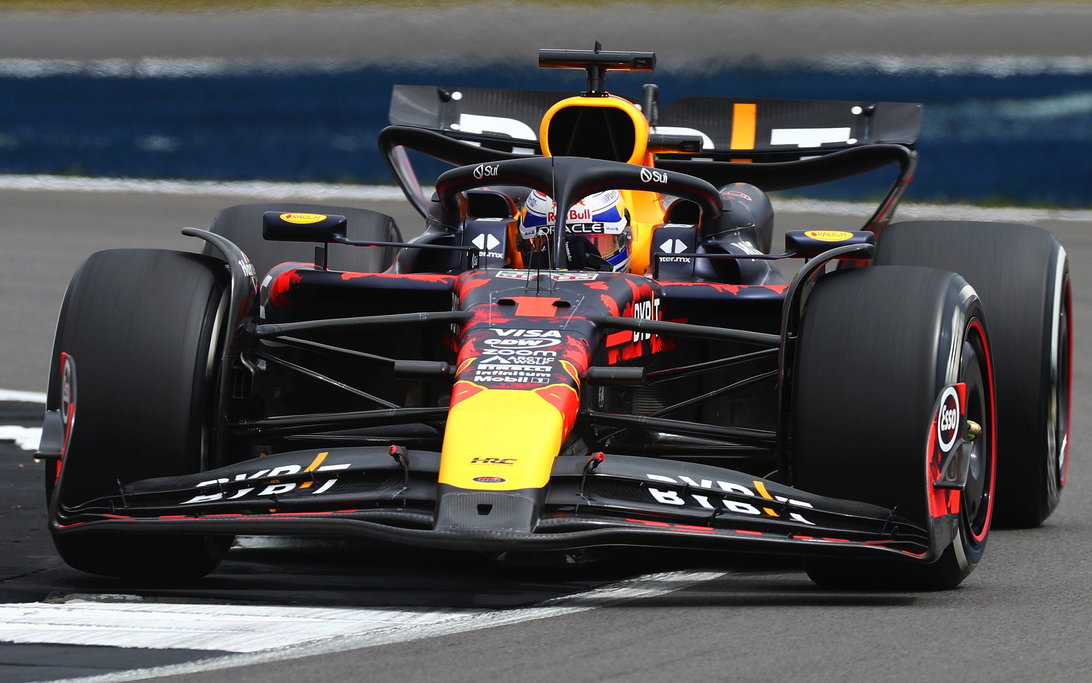 Verstappen FP1 Silverstone