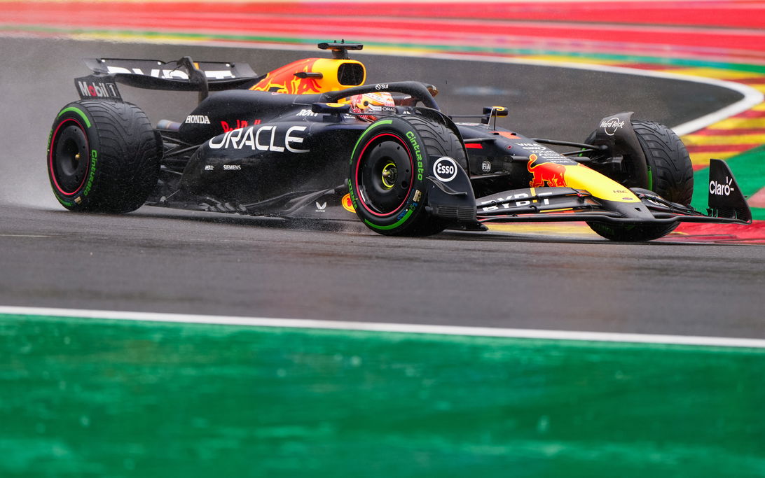 Verstappen wet Qualifying Belgium