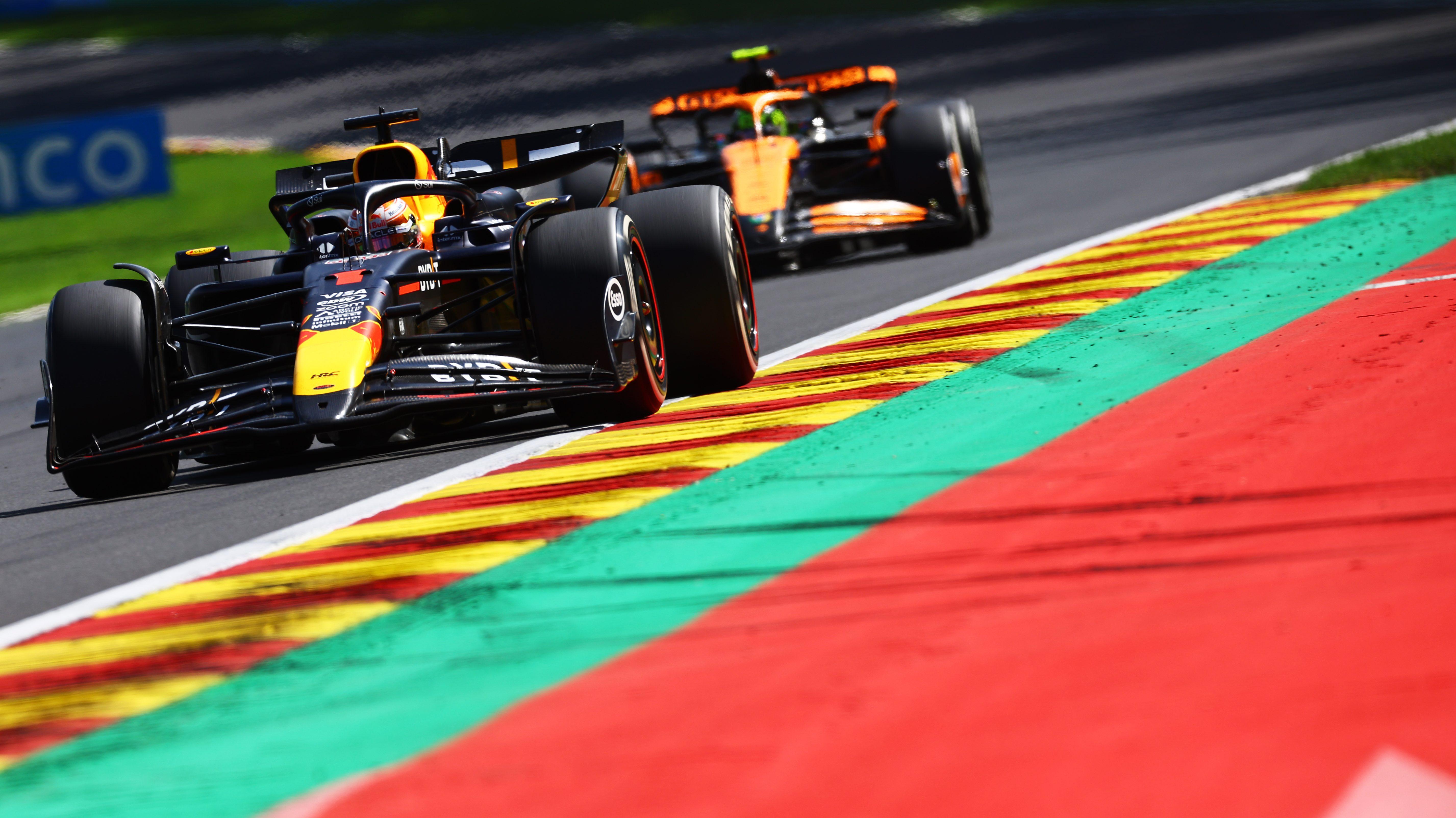 Verstappen Norris Belgium GP