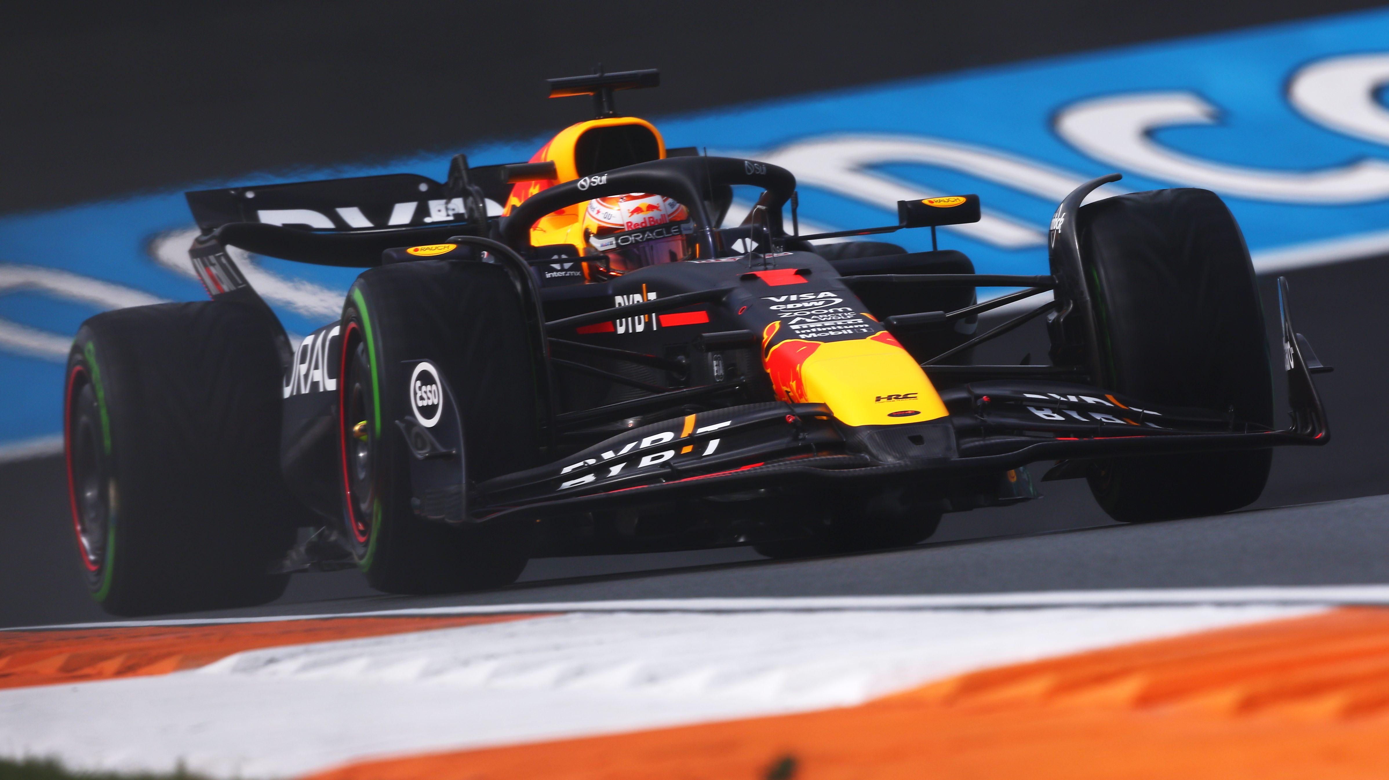 Verstappen wet FP1 Zandvoort