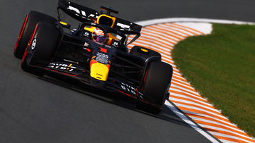 The data that shows Verstappen is facing a home race battle