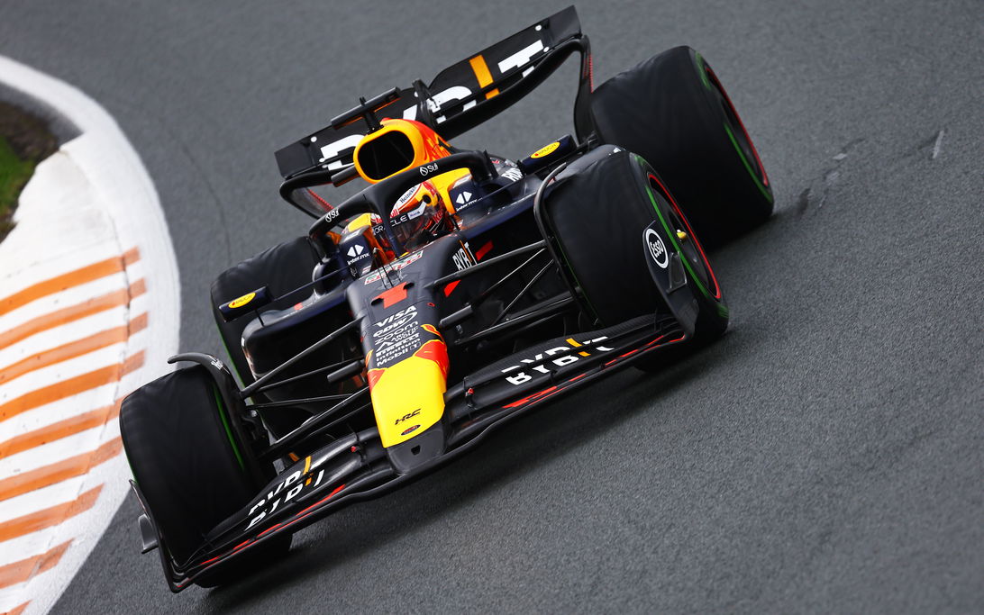 Verstappen wet FP3 Zandvoort