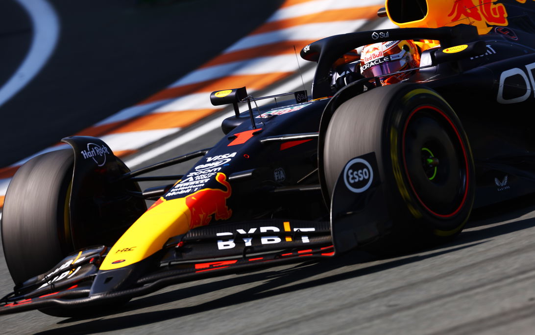 Verstappen race Zandvoort