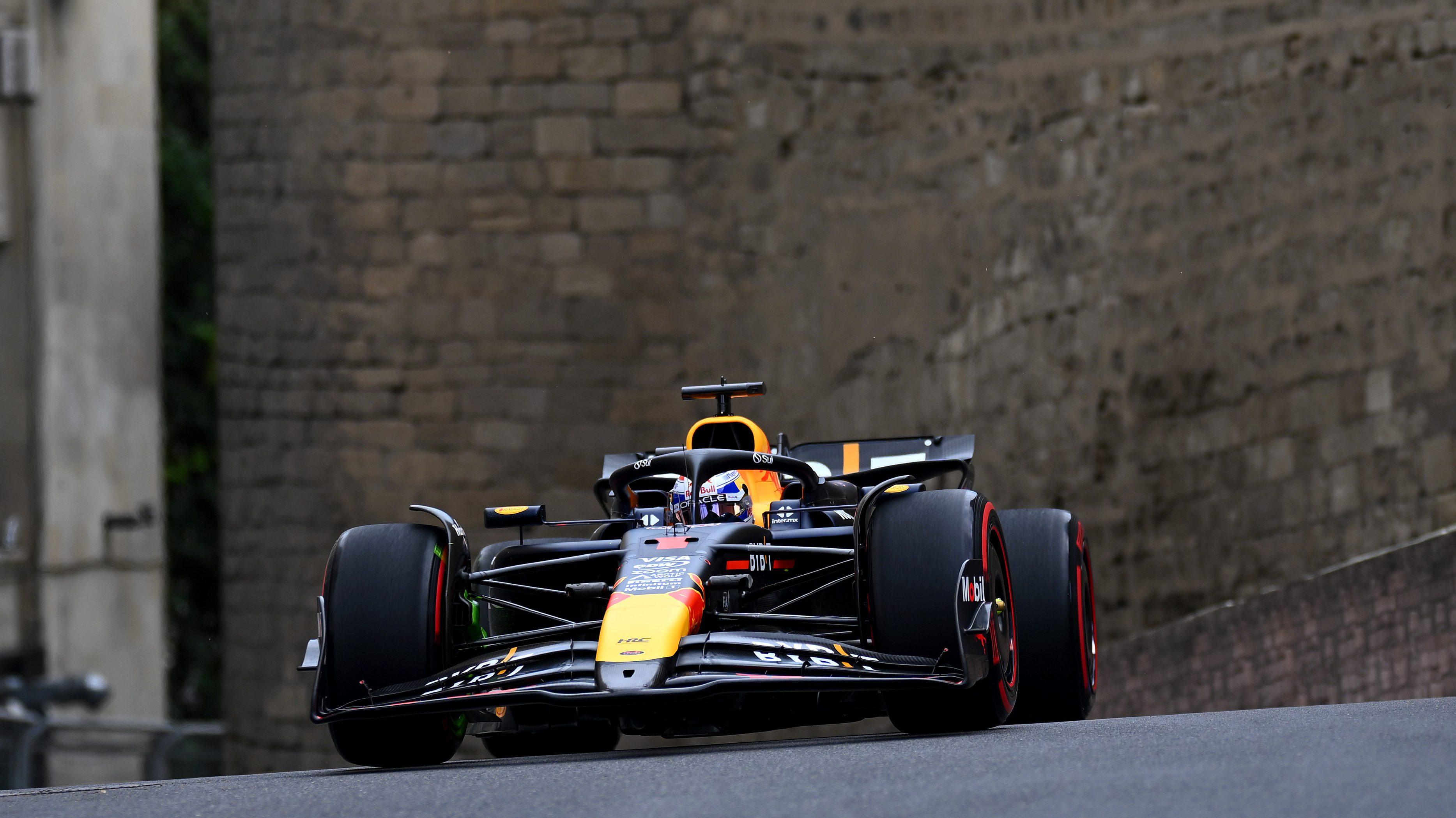 Verstappen Baku FP1
