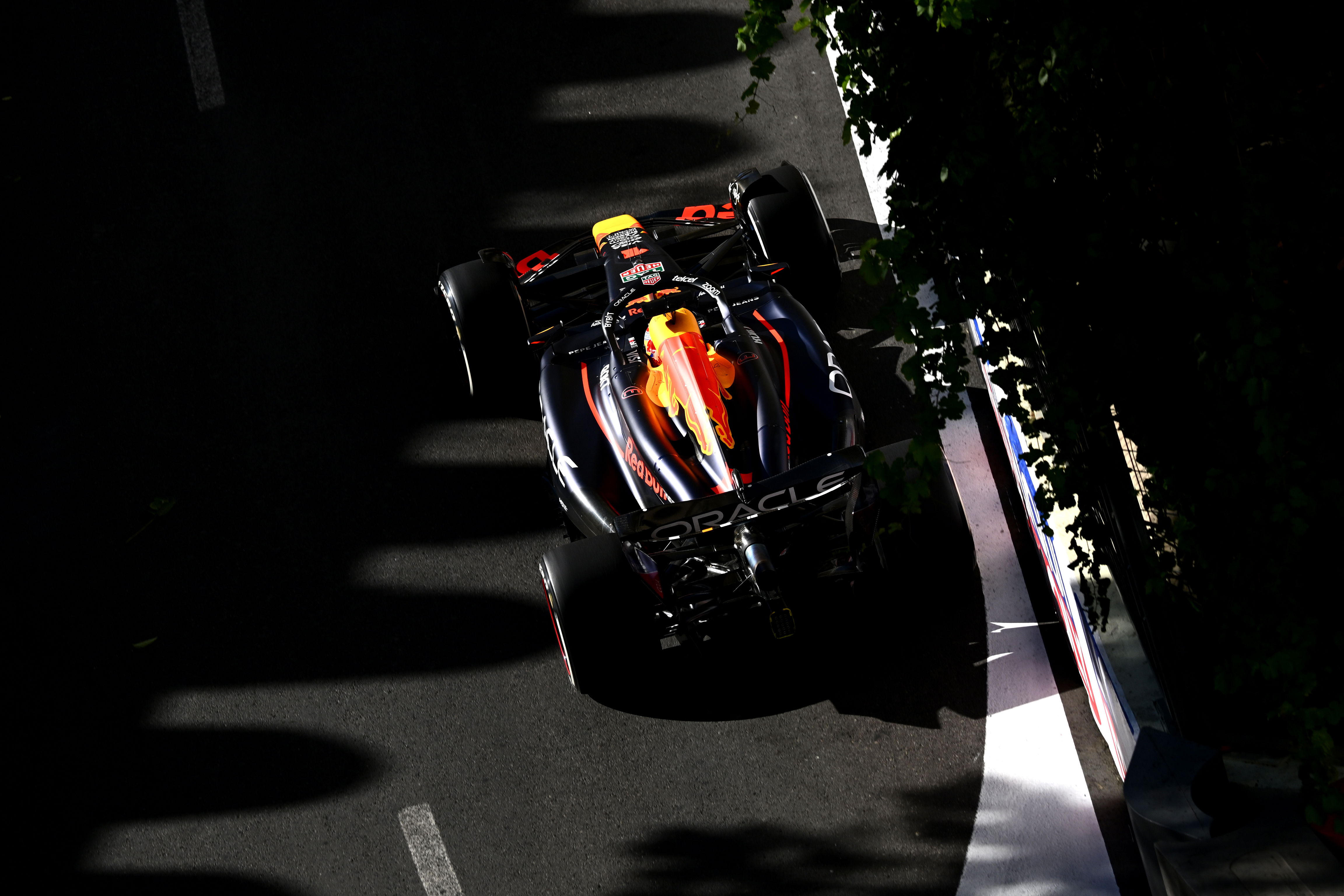 Verstappen race Baku