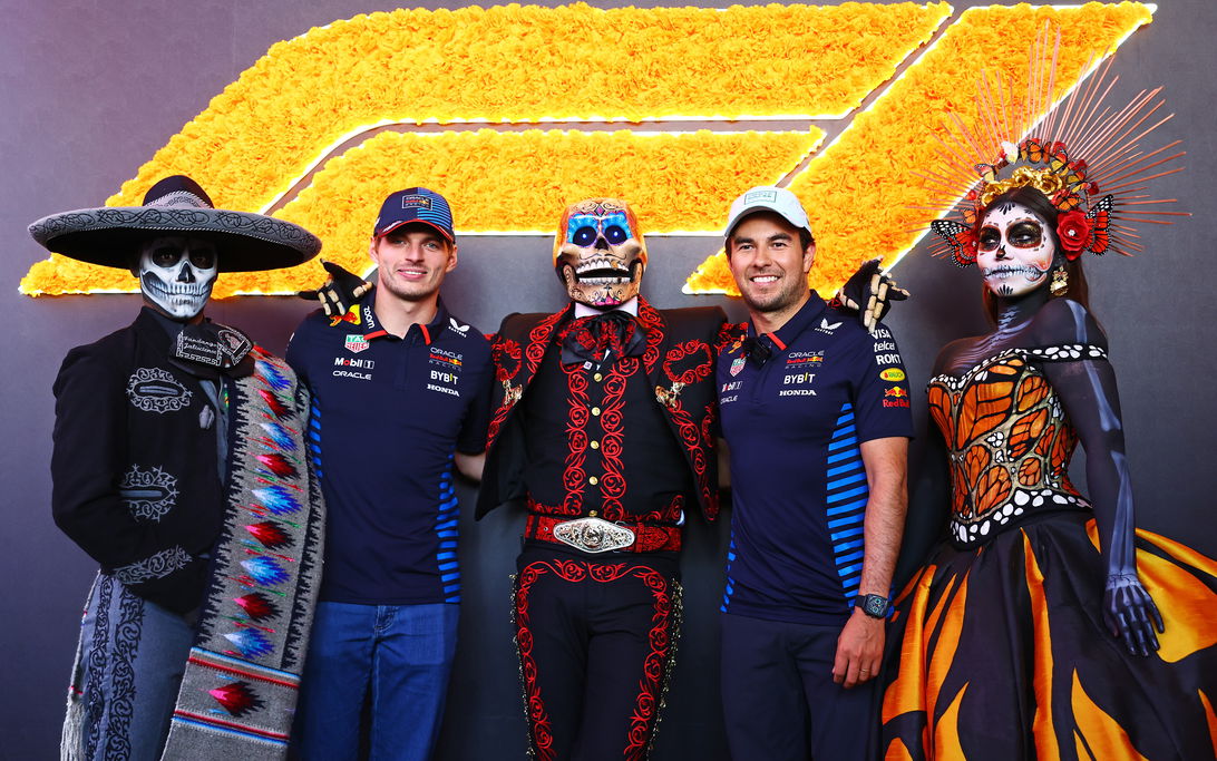 Verstappen Perez Mexico