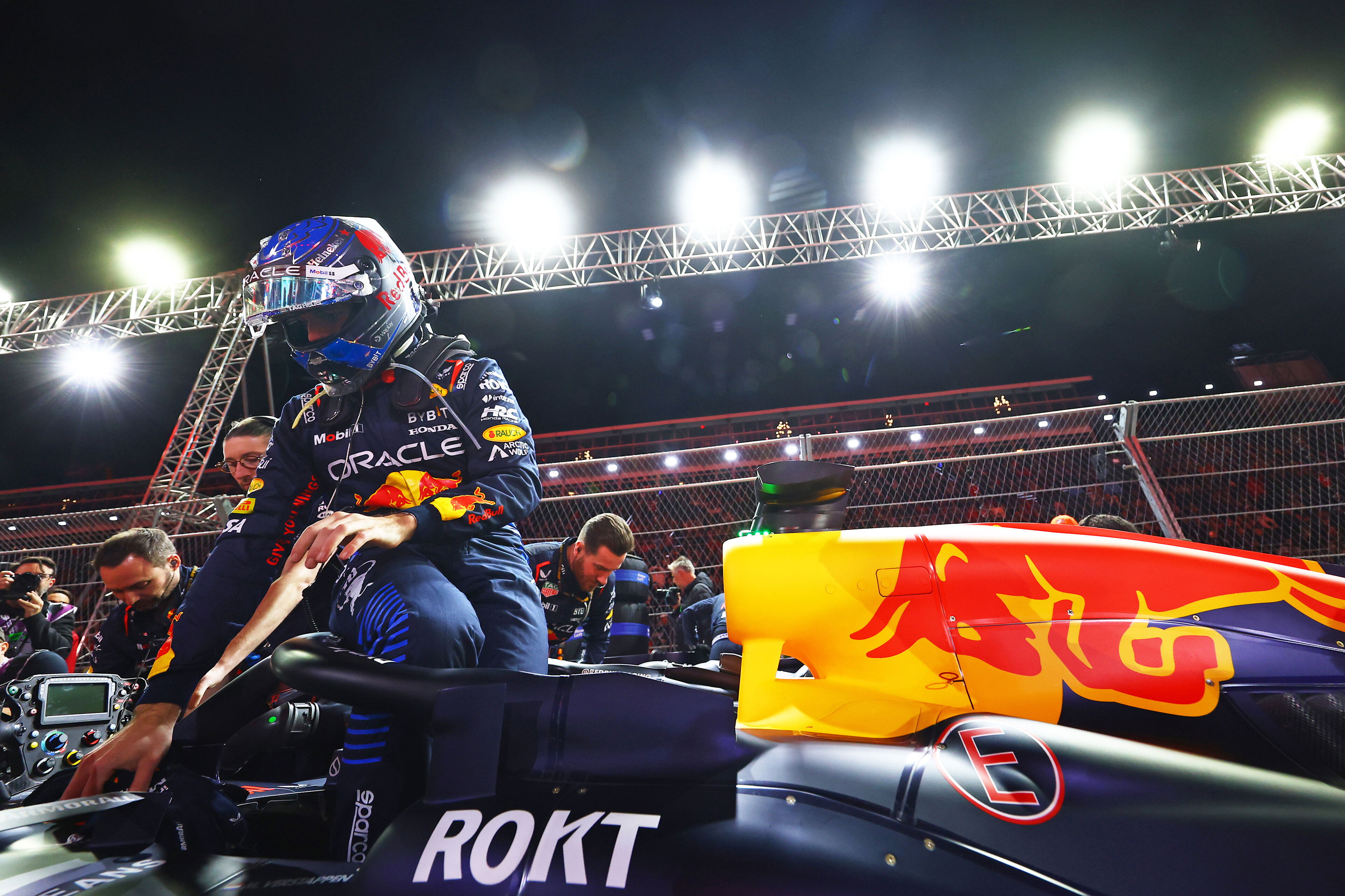 Verstappen grid race Las Vegas